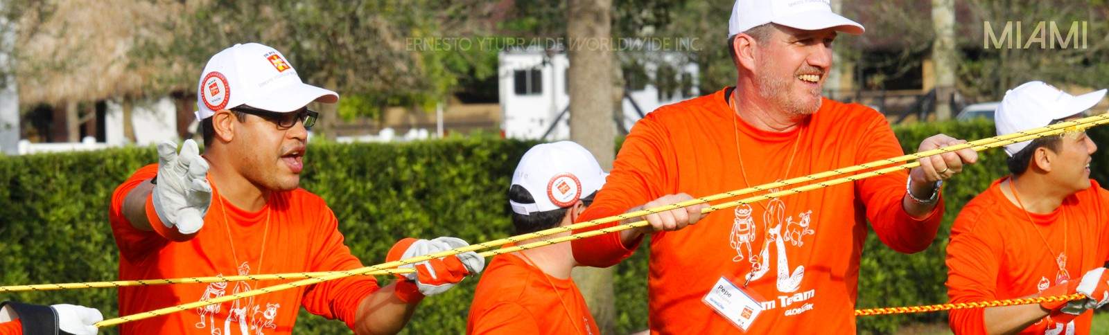 Miami Team Building / Miami Outdoor Training para el desarrollo de equipos de trabajo